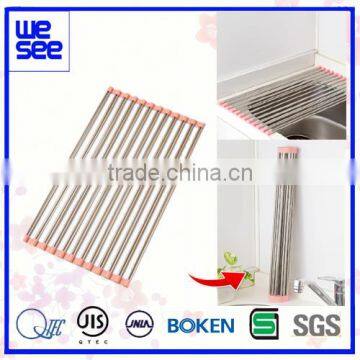 Sturdy Orange Dish Drying Rack 52cm photo-3