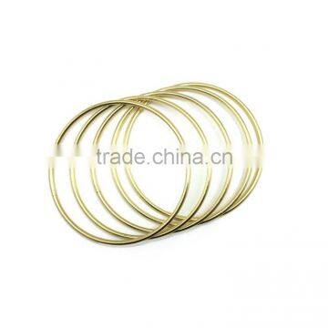 Butt Welded, High Quality Bright Color Metal O Ring for Bag Round Ring, Steel Wire Rings ID 3 Inch photo-4