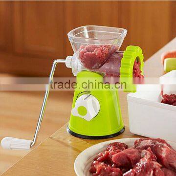 Manual Meat Grinder Kitchen Hand Crank Sausage Stuffer Pasta Maker photo-5