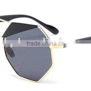 2016 New Fashion Dazzle Colour Hexagon Sunglasses Fine Really Membrane Cycling Beach Sunglasses Outdoor Sports Mirror photo-3