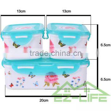BPA Free Applicable to Microwave Oven Promotion Seal Plastic Food Freshness Preservation Storage Boxes photo-3