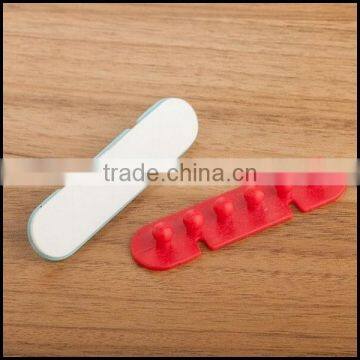 Wire Cord Plastic Cable Tidy Holder Drop Clip Organizer Line Fixer Winder,custom Plastic Cable Holder Clips Manfuacturer photo-4