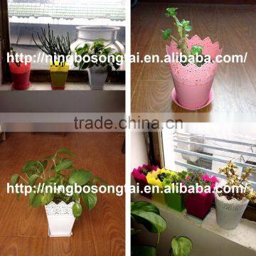 Colour pp Round Garden Plant Pot photo-6