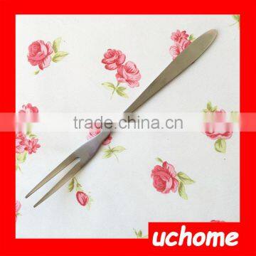 UCHOME New Fork Set!! Factory Manufacturing Stainless Steel Fruit Fork for Household/Hotel/Party