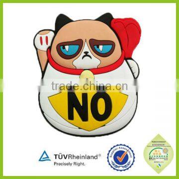 Heart Shape Raised Logo Paris Souvenir 3D PVC Magnet Fridge Magnet photo-4