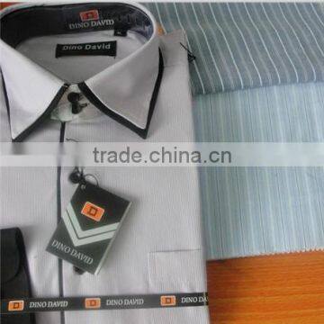 New Designs Man Shirts 2013,Contrast collar and cuff stripes shirts