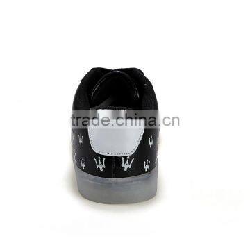 High Quality Fashion Fluorescence Casual Shoes Sample for Men, Adults Fluorescence Skateboard Shoes Casual for Male From China photo-4