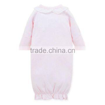 Hot Sale Baby Soft 100% Cotton Spring Autumn Winter Light Pink Newborn Baby Sleeping Bag photo-2