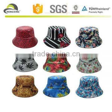 custom tie dyed bucket hat print pattern colorful bucket hat