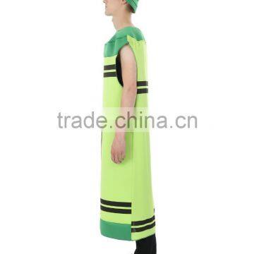 Adult Men's Green Crayon Costume