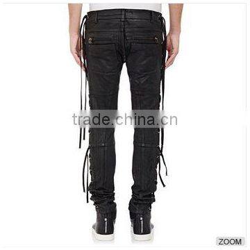 Biker Jeans Fashion Denim Trousers(LOTK124) photo-3