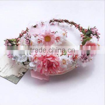 Latest Marry Gifts Accessories for Girl Nice Garland Wear Pearl Decoration Girl Headbands