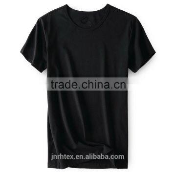 Custom Plain no Design Microfiber T-shirt Made in China photo-3