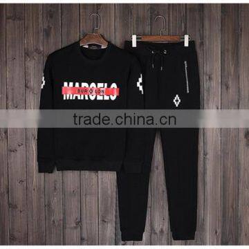 2016 new design clothes without hooded pullover sets
