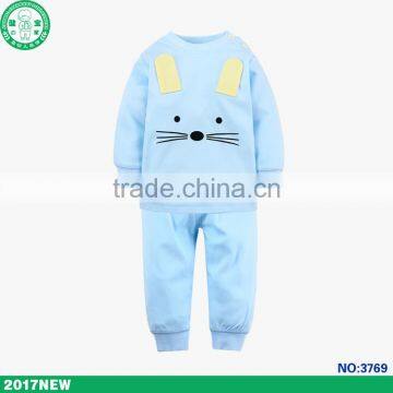 Natural Cotton Health and Breathable Children Clothing Set 2 Pcs Kids Wear photo-3
