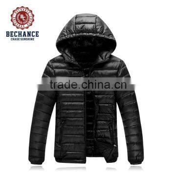 H1043 mens black ultralight down jacket winter warm coat wholesale