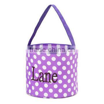 Personalized Chevron Striped Fashionable Halloween Bucket photo-4