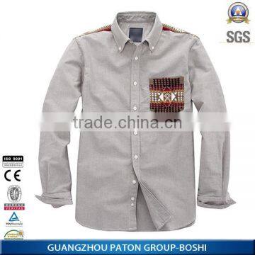2014 Latest&Fashion Oxford Fabric Mens Shirts in Casual Styles With Good Quality photo-2