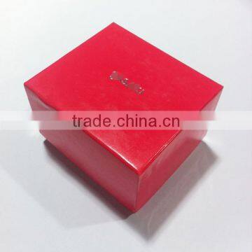 Double Ring Premium Jewelry Box Sapphire Blue photo-6