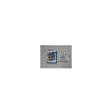 24 Keys IR Remote RGB LED Strip Controller 12V 6A