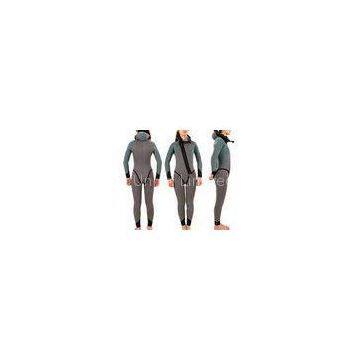 Waterproof Blue Color Scuba Diving Suits 3mm Women Long Sleeve, Womens Wetsuit