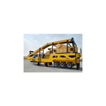 Mobile crusher plant