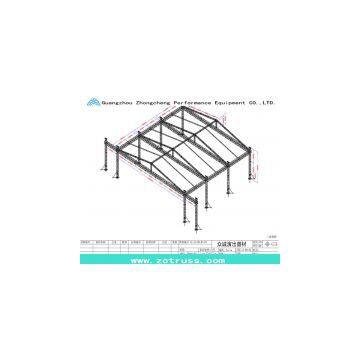 Roof Truss Aluminum Stage Light Truss Performance Concert Screw Truss photo-2