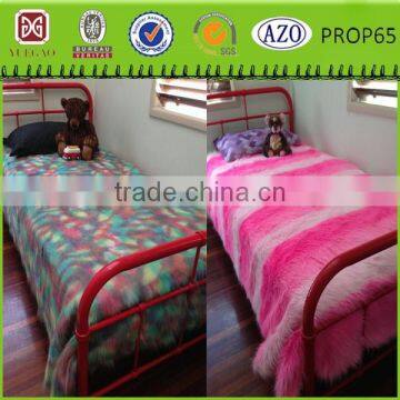 alibaba expres china cheap long pile fur faux fur blanket