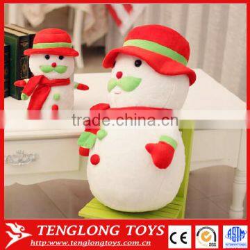 lush toy Snowman christmas decor