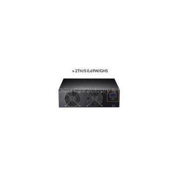 2 TH/s Bitcoin Asic Miner with 2000 GH/s SHA-256 BTC