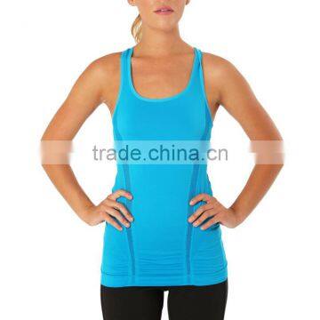 Custom Design Sexy Women Fitness singlets Yoga Sports Shirts