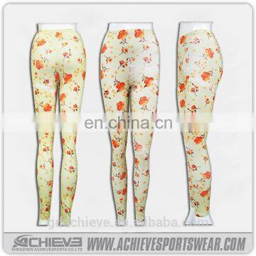 wholesale 3d sublimation sublimation tights, women gym leggings