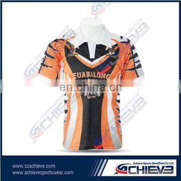 All over sublimation custom rugby jersey for team