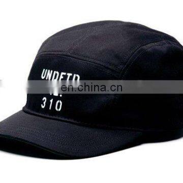 Fashion design 100% cotton print 5 panel sports hats