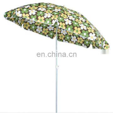 Promotion Beach Sun Umbrella With Printing Design