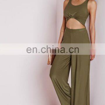 2016 Latest Women Fashion Sleeveless Jumpsuit