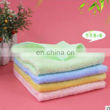 2piece/lot High quality Bamboo fiber fabric children baby Square towel saliva towel Face Sweat towel bathroom