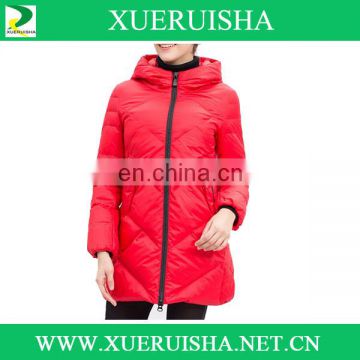 oem woman winter long style jacket coat down fill