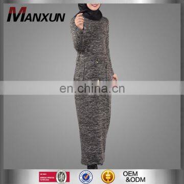 2017 Casual Designer Burqa Photo Muslim Abaya Comfortable Weave Fabric Clothing New Models Moroccan Dress