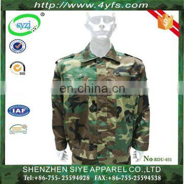 Latest BDU Camouflage Military Uniform for Amerian Army