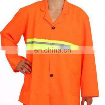 hi-vis orange reflective jacket uniform suppliers/orange reflective security jacket/safety jacket work uniform manufacture