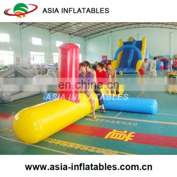 Swimming Pool Inflatable Obstacle Course Floating On Water, Aqua Run Water Sport Games For Kids