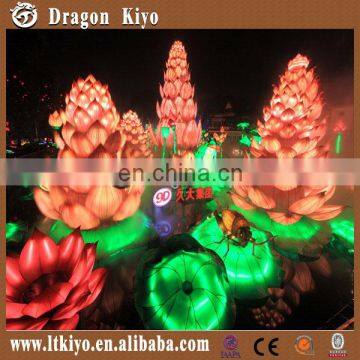 zigong lantern decoration in city for show