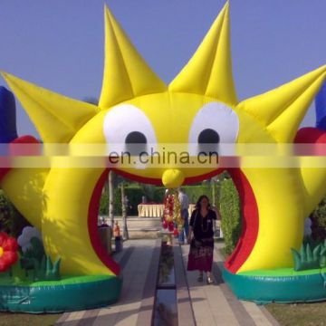 cheap advertising Inflatable garden arch