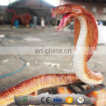 Kawah theme park decoration Animal realistic rubber snake