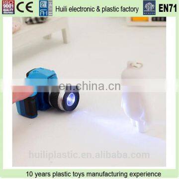 plastic led plastic led camera flashlight keychain, pvc custom pvc led plastic keychain, souvenir led flashlights keychain