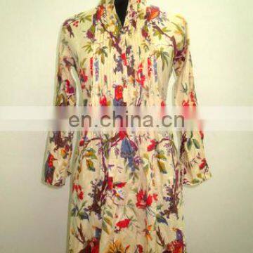 High Quality Cotton Designer Kurti Pintuck Indian Tunic / Ethnic Clothing / India & Pakistan Clothing photo-4