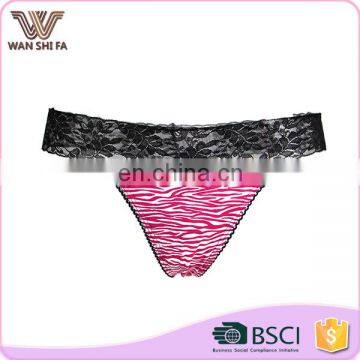 Wholesale cheap classy pink hot sexy lace underwear for women