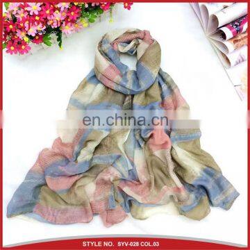 colourful viscose printing arab scarf hijab china scarves