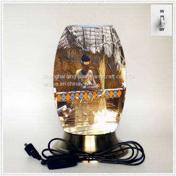 Creative lamp, decorative table lamp, LED desk lamp, South African culture series table lamp (Dzaf016)